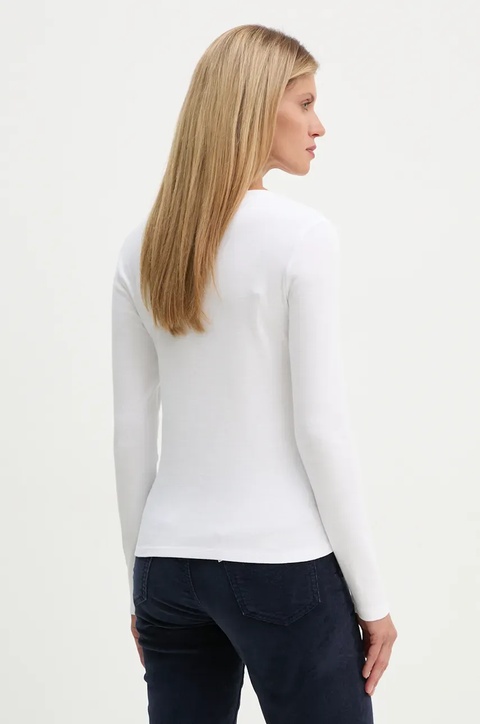 Levi's longsleeve bawełniany kolor biały A9330 - zdjęcie produktu nr 2