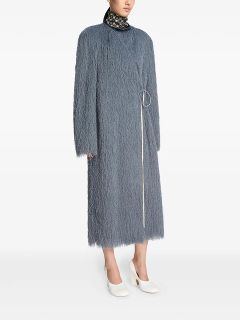 DRIES VAN NOTEN wrap coat - Blue - zdjęcie produktu nr 2