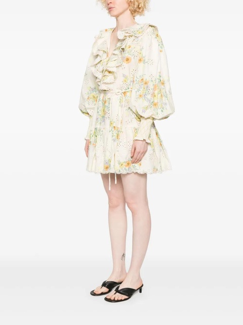 ALEMAIS Juliette mini dress - Neutrals - zdjęcie produktu nr 2