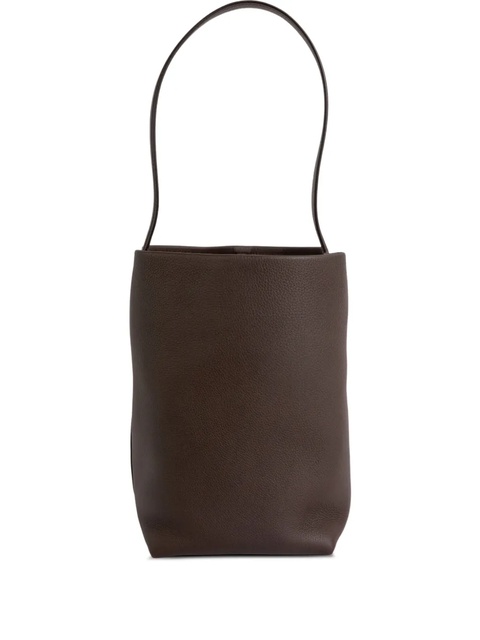 The Row N/S Park leather tote bag - Brown - zdjęcie produktu nr 2