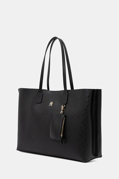 Tommy Hilfiger torebka kolor czarny AW0AW17195 - zdjęcie produktu nr 1