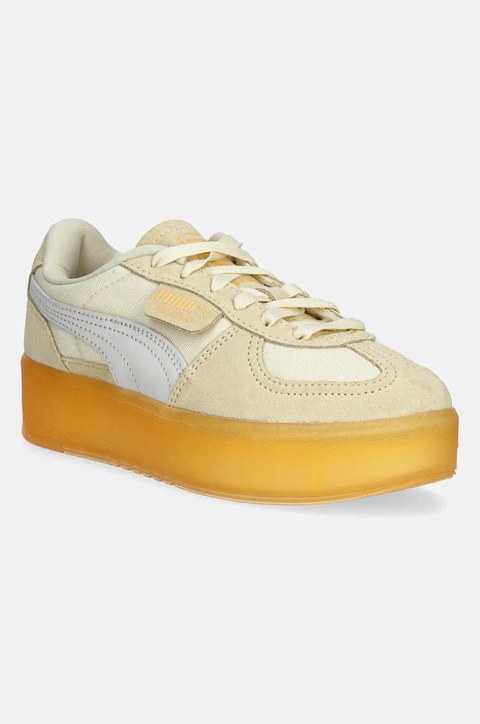 Puma sneakersy Palermo Elevata Xtra Wns damskie kolor beżowy 401285 - zdjęcie produktu nr 1