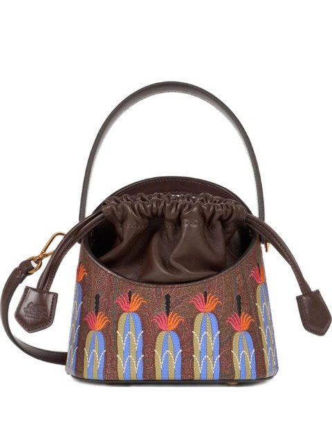 ETRO x Agostino Iacurci small Saturno bucket bag - Brown - zdjęcie produktu nr 1