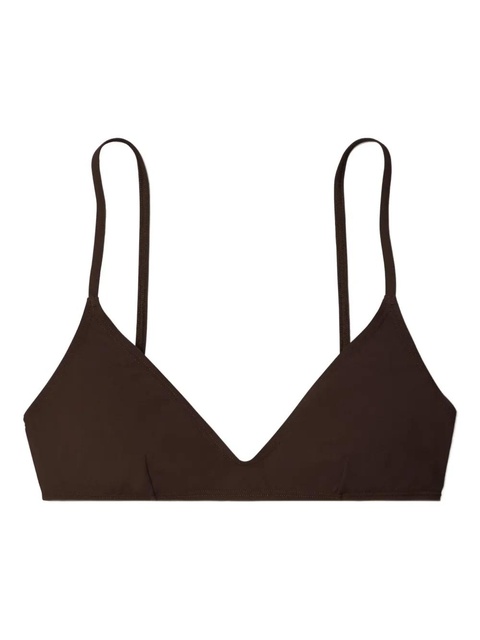 Tory Burch triangle cup bralette - Brown - zdjęcie produktu nr 1