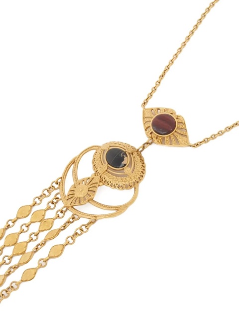 Chloé stone-embellished necklace - Gold - zdjęcie produktu nr 2