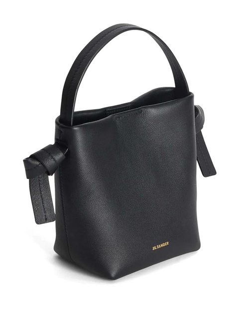 Jil Sander Knot Hobo Mini shoulder bag - Black - zdjęcie produktu nr 2