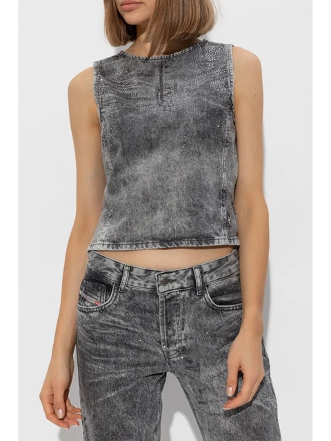 Diesel De-Pinar-S top - Grey - zdjęcie produktu nr 2