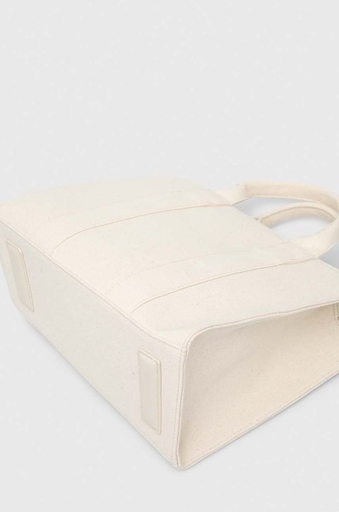 Karl Lagerfeld torebka kolor beżowy - zdjęcie produktu nr 2