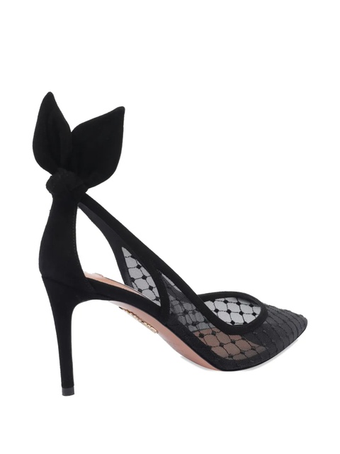 Aquazzura 85mm mesh pumps - Black - zdjęcie produktu nr 2