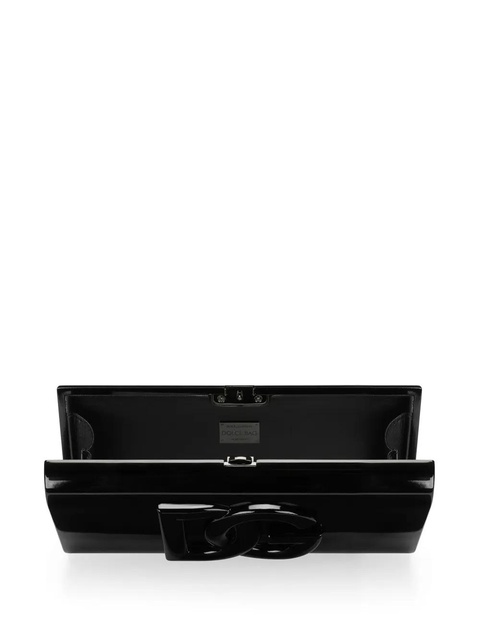 Dolce & Gabbana DG logo-appliqué clutch - Black - zdjęcie produktu nr 2