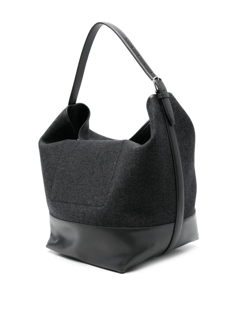 TOTEME belted doublé tote bag - Grey - zdjęcie produktu nr 2