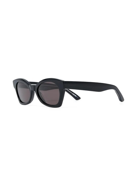 Balenciaga Eyewear logo-print square-frame sunglasses - Black - zdjęcie produktu nr 2