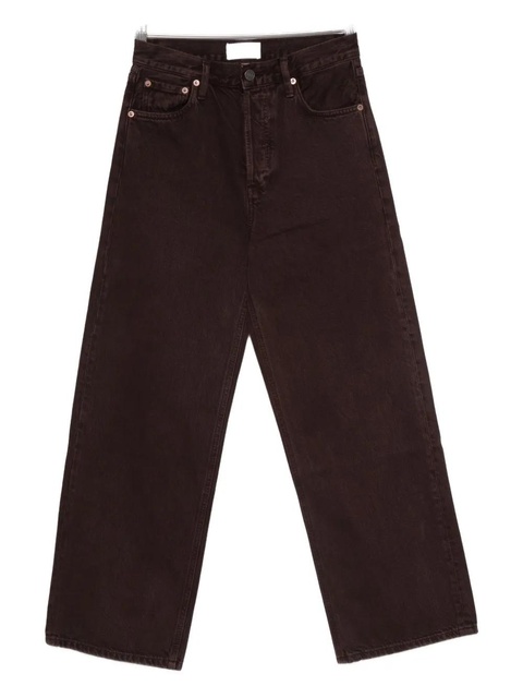 AGOLDE button-fastening jeans - Brown - zdjęcie produktu nr 2
