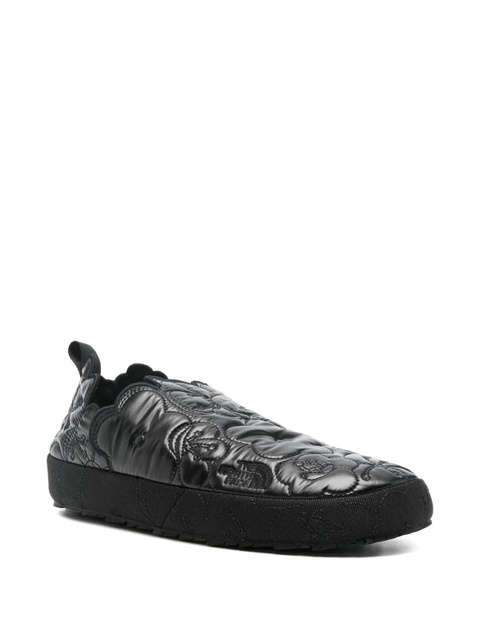 Cecilie Bahnsen floral quilted mule - Black - zdjęcie produktu nr 2