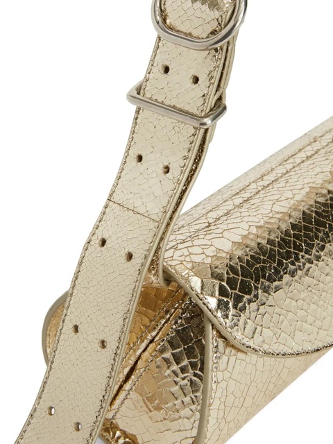 Jil Sander small Cannolo leather shoulder bag - Gold - zdjęcie produktu nr 1