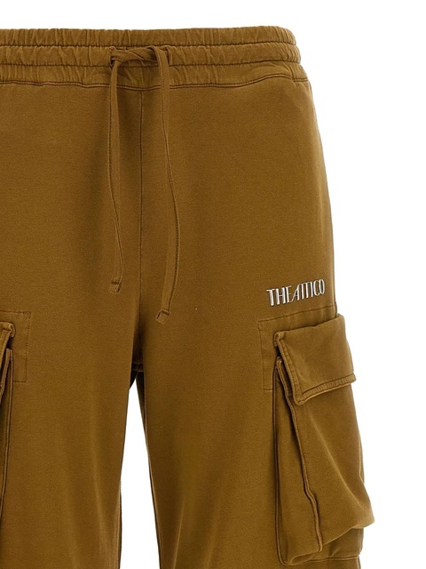 The Attico Fern logo-detail cargo trousers - Brown - zdjęcie produktu nr 2