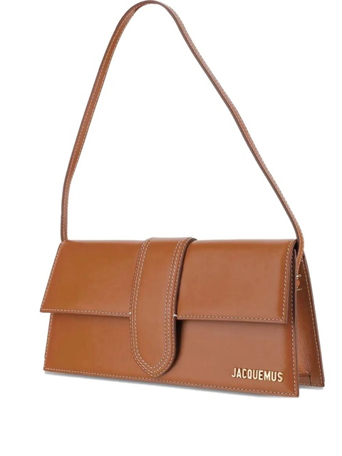 Jacquemus Le Bambino Long top handle shoulder bag - Brown - zdjęcie produktu nr 1