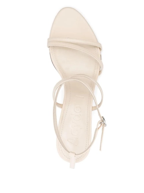 Aeyde 50mm leather sandals - Neutrals - zdjęcie produktu nr 2