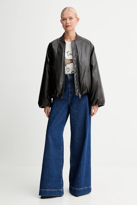 Weekend Max Mara longsleeve RENOIR kolor beżowy 2525946032600 - zdjęcie produktu nr 2