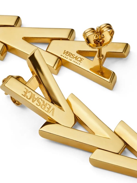 Versace V2025 Chain drop earrings - Gold - zdjęcie produktu nr 2