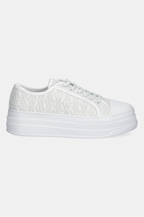 Armani Exchange sneakersy damskie kolor biały XDX180 XV931 U606 - zdjęcie produktu nr 1