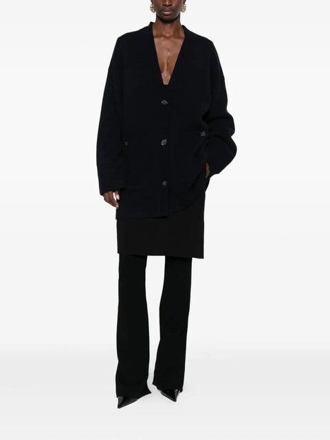 TOTEME V-neck cardigan - Black - zdjęcie produktu nr 2