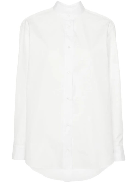 FENDI poplin cotton shirt - White - zdjęcie produktu nr 1