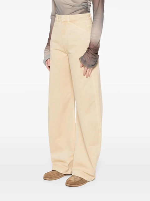 LEMAIRE high-waisted curved jeans - Neutrals - zdjęcie produktu nr 2