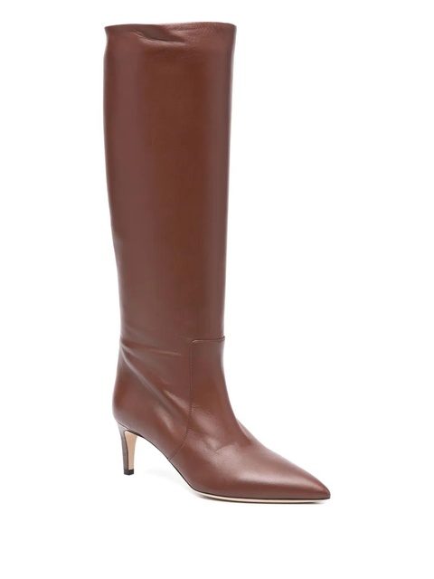 Paris Texas 70mm leather knee-high boots - Brown - zdjęcie produktu nr 2