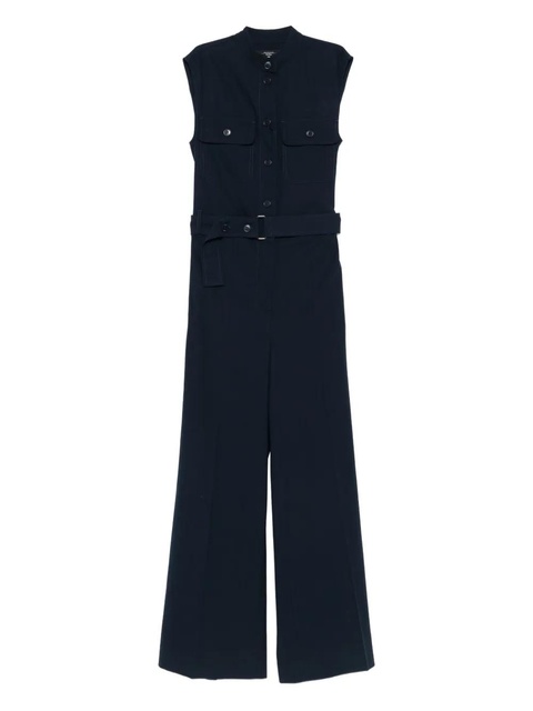 Weekend Max Mara pocket-belted jumpsuit - Blue - zdjęcie produktu nr 1