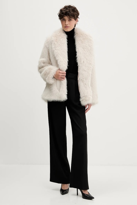 Sisley sweter damski kolor czarny lekki z golfem 17Q3M2178 - zdjęcie produktu nr 2