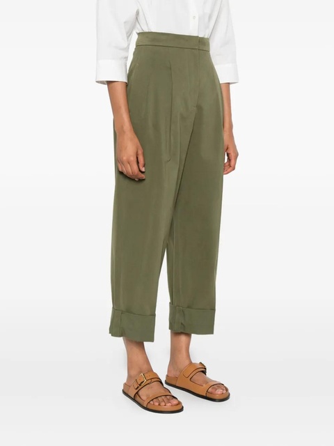Weekend Max Mara pleated trousers - Green - zdjęcie produktu nr 2