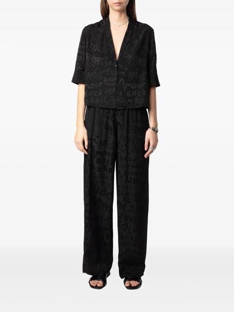 Zadig&Voltaire Telmos shirt - Black - zdjęcie produktu nr 1