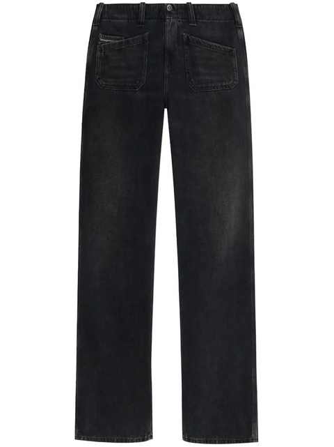Diesel D-Keate 09j96 bootcut jeans - Black - zdjęcie produktu nr 1