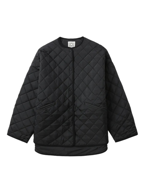 TOTEME quilted button-fastening jacket - Black - zdjęcie produktu nr 1