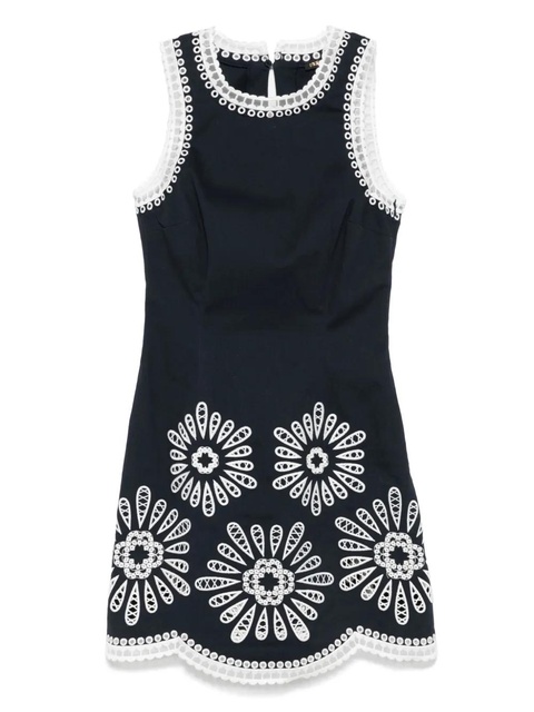 Maje embroidered mini dress - Blue - zdjęcie produktu nr 1