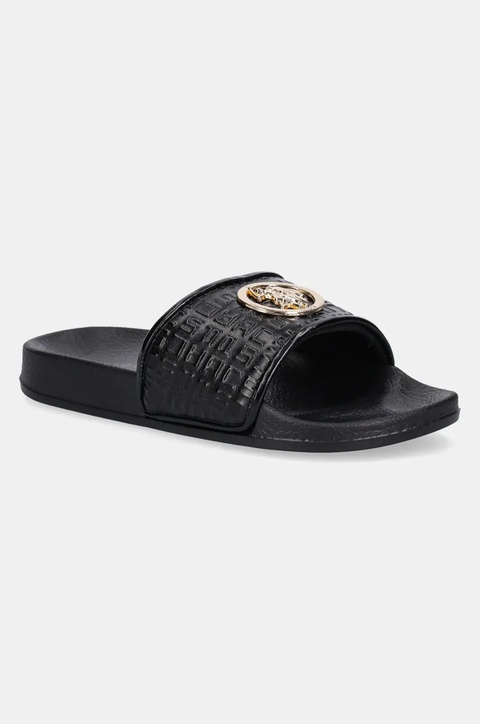 U.S. Polo Assn. klapki IVY damskie kolor czarny IVY002W/5Y3 - zdjęcie produktu nr 1