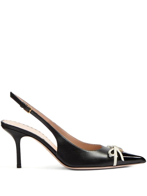 Valentino Garavani 80mm Bepointy slingback pumps - Black - zdjęcie produktu nr 1