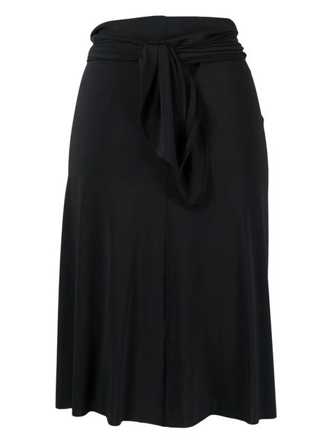 ERES gathered-detail beach skirt - Black - zdjęcie produktu nr 2