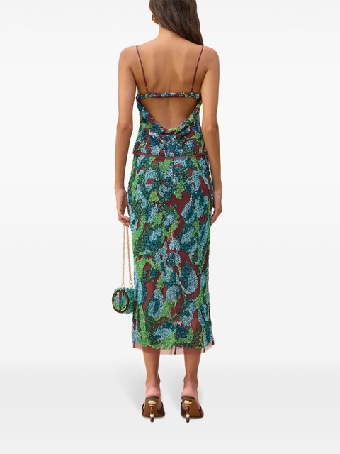 Cult Gaia Lyra skirt - Red - zdjęcie produktu nr 2