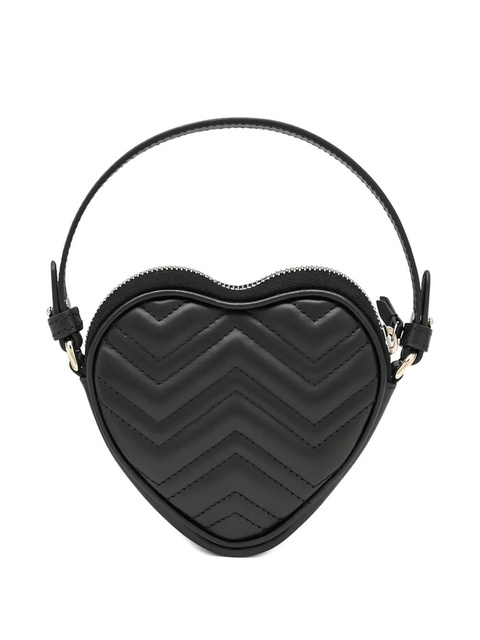 Gucci mini GG Marmont logo tote bag - Black - zdjęcie produktu nr 2