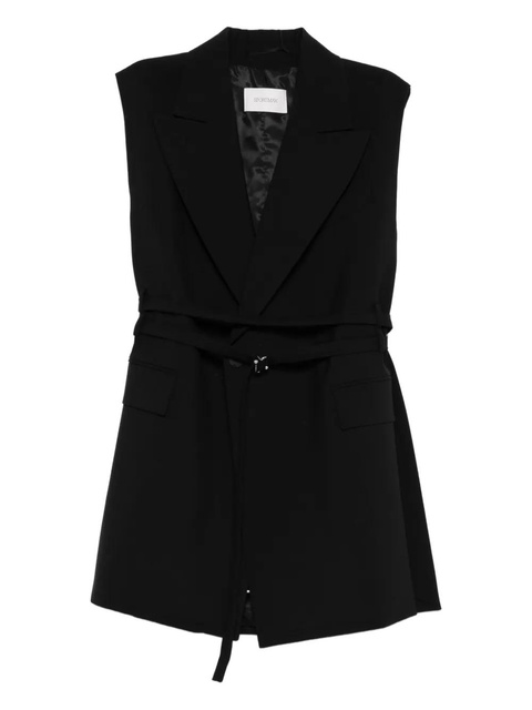 Sportmax belted blazer - Black - zdjęcie produktu nr 1