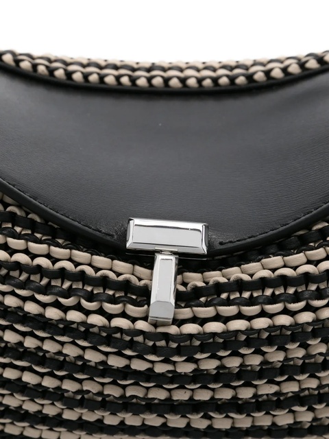 TOTEME woven leather clutch - Black - zdjęcie produktu nr 2