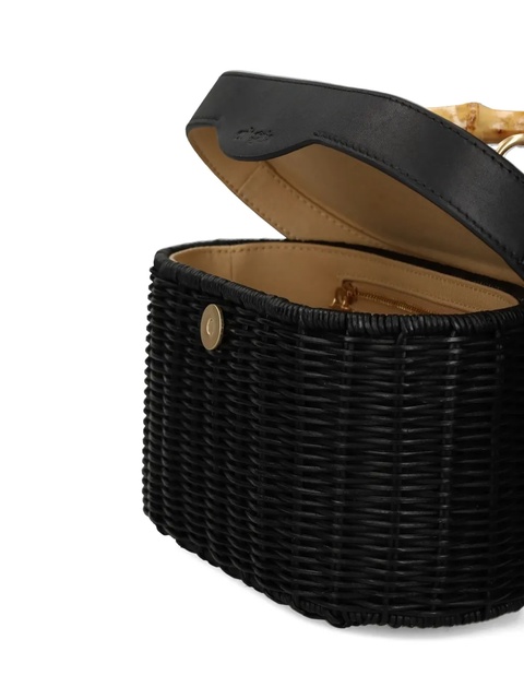 Cult Gaia bamboo-handle tote bag - Black - zdjęcie produktu nr 2
