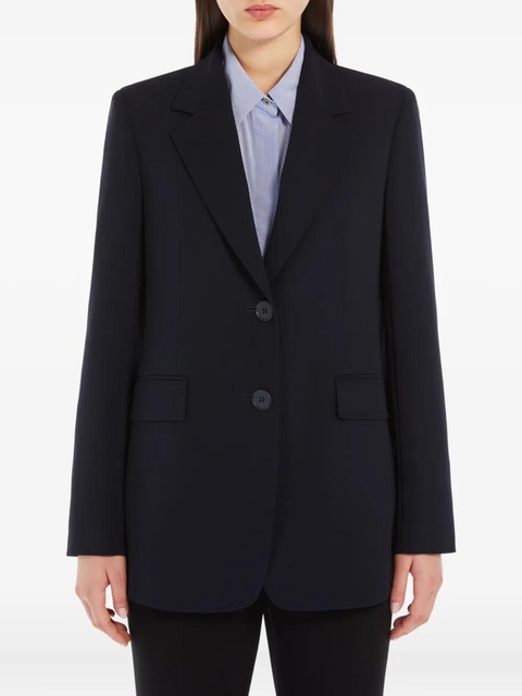 Max Mara single-breasted blazer - Blue - zdjęcie produktu nr 2