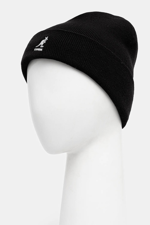 Kangol czapka WAY TEXT kolor czarny K3793.BK001 - zdjęcie produktu nr 1