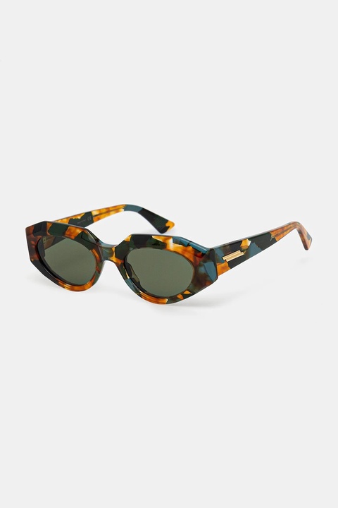 Bottega Veneta okulary przeciwsłoneczne damskie kolor brązowy BV1392S - zdjęcie produktu nr 2