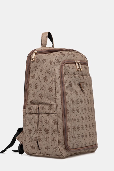 Guess plecak SILIA damski kolor beżowy duży wzorzysty TWGP98 90033 - zdjęcie produktu nr 2
