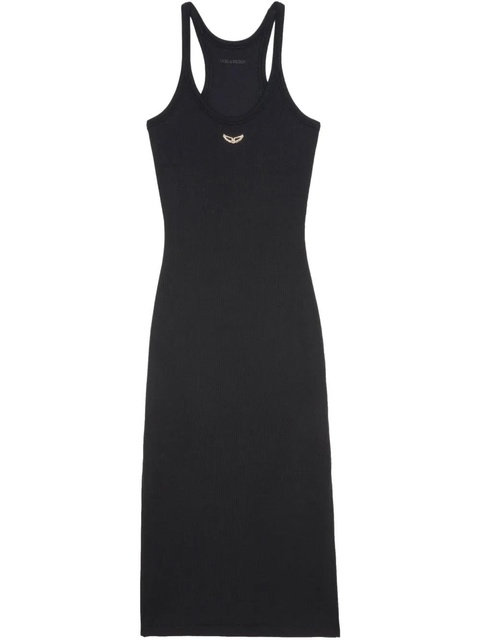 Zadig&Voltaire fine-ribbed midi dress - Black - zdjęcie produktu nr 1