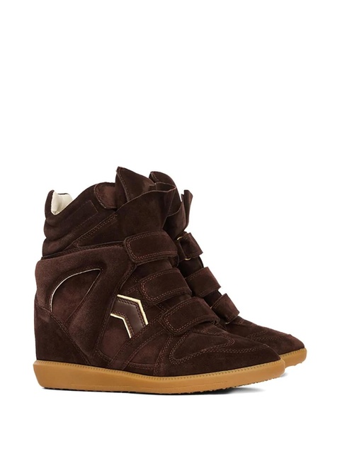 ISABEL MARANT Bekett hi-top sneakers - Brown - zdjęcie produktu nr 2